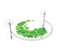 Anneau flottant pour d'aquarium - Anneau d'alimentation pour poissons - Accessoire de filtre d'aquarium - Design tendance