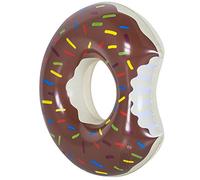 Anneau Flottant pour Les fêtes de Piscine, Les Vacances à la Plage et Les Aventures de Natation. (Marron, Ø 100 cm)