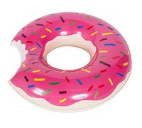 Anneau Flottant pour Les fêtes de Piscine, Les Vacances à la Plage et Les Aventures de Natation. (Rose, Ø 120 cm)