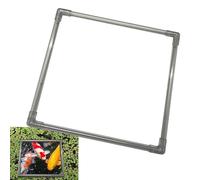 Anneau flottant pour plantes d'aquarium - Anneau flottant pour plantes d'aquarium - Anneau d'alimentation pour aquarium - Anneau d'alimentation pour intercepts - Design décoratif transparent épais