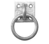 Anneau galvanisé sur platine 8 mm