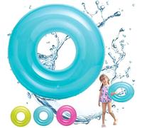 Anneau gonflable de petite taille bleu flottant pour garçons filles enfant adulte