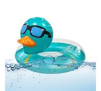 Anneau gonflable de piscine | Tube flottant - Anneau gonflable en forme de canard avec paillettes - Pour , filles, adultes, filles, garçons, plage, été, rivière, lac, voyage, fête, fête