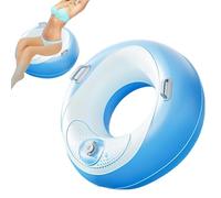 Anneau Gonflable, Flotteur de Piscine à 2 poignées, Tube de 90 cm/70 cm avec Construction épaisse, Jouet Gonflable antidérapant, Design Ergonomique avec Style Vif, Outil de sécurité pour et Le