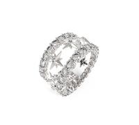 Anneau GUESS Acier Argenté Femme 54