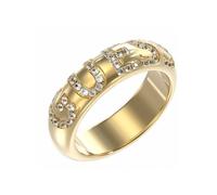 Anneau GUESS Acier Doré Femme 54