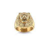 Anneau GUESS JUMR01307JWYG Acier Homme Or 62