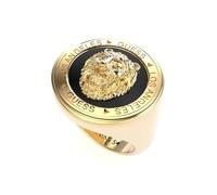 Anneau GUESS JUMR01315JWYGBK Acier Homme Or 62