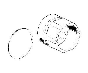 Anneau Hansa SW50 M52 x 1 59911516 M52 x 1, SW 50