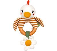 Anneau hochet en bois poule - Little Wonder