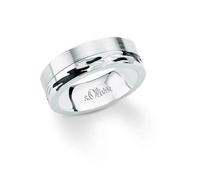 Anneau Homme S. Oliver - Argent - Taille 64 - Acier inoxydable - SO673/03 387743 6T