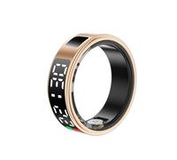 Anneau Intelligent avec écran LED, Tracker d'activité Smart Ring, étanche IP68, Tracker d'activité et de Sommeil pour Femmes et Hommes avec étui de Chargement, Application pour