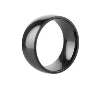 Anneau Intelligent NFC Étanche en Céramique, Anneau Portable for Un Déclenchement Rapide du Smartphone, Compatible avec Android Et iOS (Size : 12#)