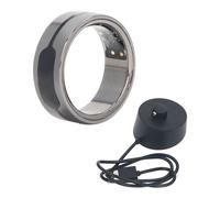 Anneau Intelligent Tracker D'activité Geste TéLéCommande Capteur De TempéRature Surveillance Du Sommeil éTanche Anneau De Santé Intelligent Pour Hommes Femmes Noir 21,5 Mm/0,85 Pouces