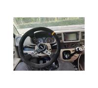 (Anneau jaune) Volant de voiture Spceddy Mcx 14 pouces 350 mm Volant de voiture de course à la dérive