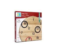 Anneau lanceur rouge/noir 30 x 30 x 3 cm 26 pièces