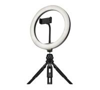 Anneau LED avec trépied 10""