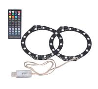 Anneau LED RGB, pilotes intégrés et communication par un seul fil pour un éclairage RGB éclatant dans n'importe quelle pièce