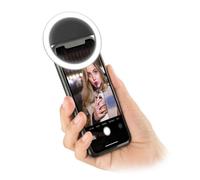 Anneau LED selfie pour mobiles et écrans
