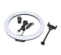 Anneau Lumineux 12W 12 Pouces, 160LED, intensité Variable, Interface USB, Plug and Play, 3200K-5600K, pour Le Maquillage, la Diffusion en Direct, Youtube