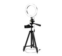 Anneau Lumineux 20 Cm LED Réglable, Trépied , Pince Smartphone