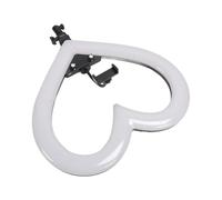 Anneau Lumineux à LED avec Trépied, 19 Pouces 3200-7000K Dimmable LED Fill Light avec Support de Téléphone, Love Heart Shaped RGB USB Selfie Ring Light pour la Photographie de