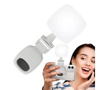 Anneau lumineux de téléphone, Clip de lumière de téléphone | Lumière portable USB pour selfie, petite lumière de vidéoconférence - pour le streaming, lumière vidéo rechargeable pour selfie
