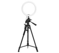 Anneau Lumineux LED 16 Cm Trépied Métallique Support Téléphone