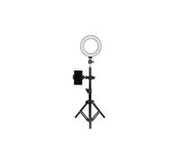 Anneau lumineux LED 6'' avec clip de téléphone trépied 1.2m réglage