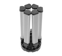 Anneau Lumineux LED 66 Cm, 3200 K-5600 K à intensité Variable 54 W 15 V 4 A 420 Perles LED Star Ring Light 6 Tubes LED Lumière Vidéo avec Barres Lumineuses Amovibles et Support de