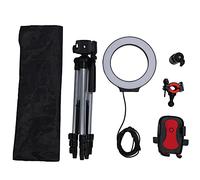 Anneau Lumineux LED à intensité Variable de 6,2 Pouces, lumière de Remplissage pour Photographie avec trépieds et Support de téléphone, luminosité réglable pour Studio vidéo de