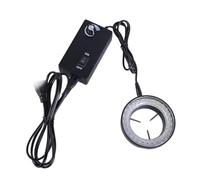 Anneau lumineux LED efficace pour microscope offrant un éclairage blanc uniforme adapté pour les techniciens de laboratoire et les biologistes Installation facile Accessoire de microscope