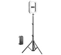 Anneau lumineux multi-usage pour appareil photo 2800 K à 6500 K, contrôle des couleurs, outil d'éclairage, mise à niveau pour smartphones, alimentation USB, téléphone, appareil photo