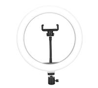 Anneau Lumineux Selfie 18W 26cm Support Téléphone pour Live Broadcast