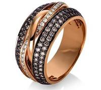 Anneau Luna Creation Femme 1P119R8551 Taille 55 brun G