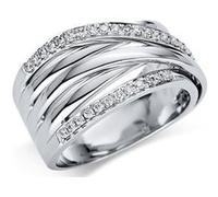 Anneau Luna Creation Femme 1U455W8543 Taille 54 blanc