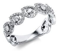 Anneau Luna Creation Femme 1W110W8541 blanc G