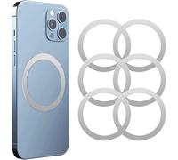 Anneau Magnétique 6pcs, Autocollant Magnétique Compatible Avec Mag Safe, Kit De Conversion Magnétique Universel Pour Iphone Séries 15/14/13/12/11/X, Galaxy Série S23/S22/S21/S20/S1[Usbc913]