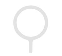 Anneau magnétique en métal de 5 cm pour coque de téléphone avec connexion adhésive, support de chargement sans fil pour la maison, l'extérieur, la chambre, le bureau, les voyages, la voiture