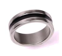 Anneau magnétique gravé PK Accessoire de magicien en gros plan de scène Tour de magie Gimmick Accessoires (20 mm)