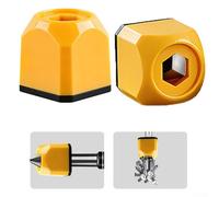 Anneau magnétique pour embouts de tournevis qui s'adapte aux tiges de 6,35 mm et prend en charge un réglage magnétique rapide