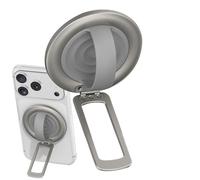Anneau magnétique pour étui de téléphone, support rotatif à 360°, fixation de téléphone portable avec couche robuste, support utilitaire avec panneau raffiné, 7,5 x 7,95 x 0,98 cm