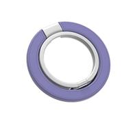 Anneau magnétique réglable en métal avec support pour grille d'aération de voiture, support mobile multifonction à double anneau, parfait pour le maquillage, le travail, les voyages et l'utilisation