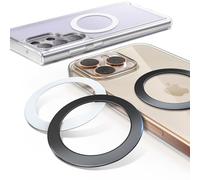 Anneau Magnétique Volport pour Mag-Safe, Adhésif Ultra Fin 0,3mm Extra Puissant Compatible iPhone 16 15 14 13 12 Pro Max Plus Mini Samsung Android Coques de téléphone Popsocket Kindle et Portefeuilles