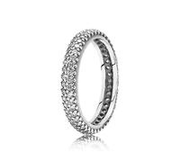 Anneau - PANDORA - 19909CZ-56 - Argenté - Taille 56 - Oxyde de zirconium