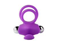 Anneau Pénis Double 7 Anneau Penien - Anneau Homme pour Couple ejaculation Masculine Retardee 66CL