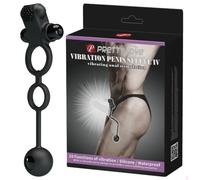 Anneau pénien cockring anneau pénien avec vibration et stimulation de la pros...