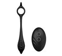 Anneau Pénien Pour Homme, Vibromasseur Avec Télécommande, 12 Modes De Vibration, Boule Vibrante Pour Couple, Stimulation Du Point G, Du Clitoris Et De L'anus, Plug Anal, Jouets Sexuels Pour Adultes,A