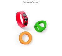 Anneau pénis Cockring Kit Neon Ring - LOVE TO LOVE