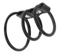 Anneau Pénis Testicules TPR Hypoallergénique Érection Durable Fétiche Darkness